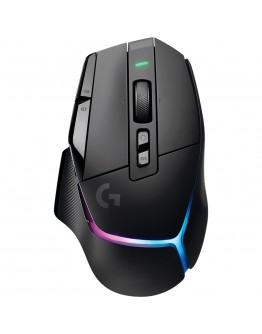 LOGITECH G502 X PLUS - BLACK/PREMIUM - 2.4GHZ -