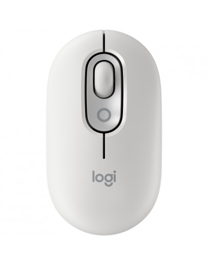 LOGITECH POP Mouse with emoji - OFF-WHITE - BT -