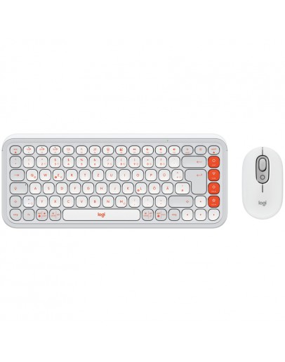 LOGITECH POP ICON COMBO - OFF WHITE - US INT'L -