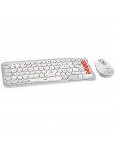 LOGITECH POP ICON COMBO - OFF WHITE - US INT'L -