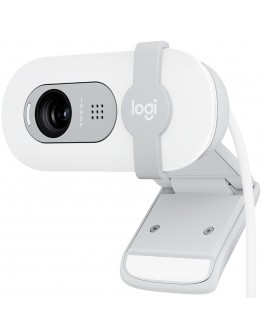 LOGITECH Brio 100 Full HD Webcam - OFF-WHITE - USB