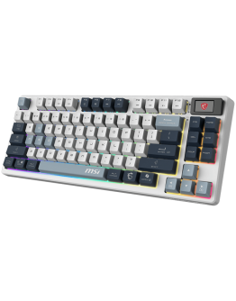 MSI FORGE GK600 TKL WIRELESS SKY - Hot-Swappable