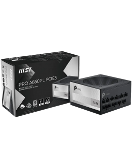 MSI PRO A850PL PCIE5, 850W, 80 Plus Platinum,