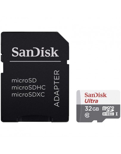 SANDISK Ultra microSDHC 32GB + SD Adapter