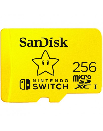 SANDISK microSDXC card for Nintendo Switch