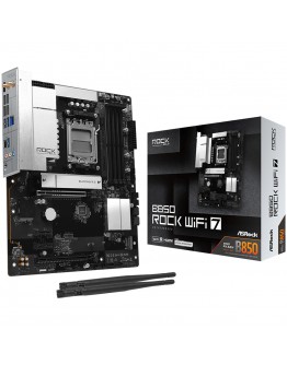 ASROCK MB Desktop B850 Rock WiFi 7, AM5, 4x