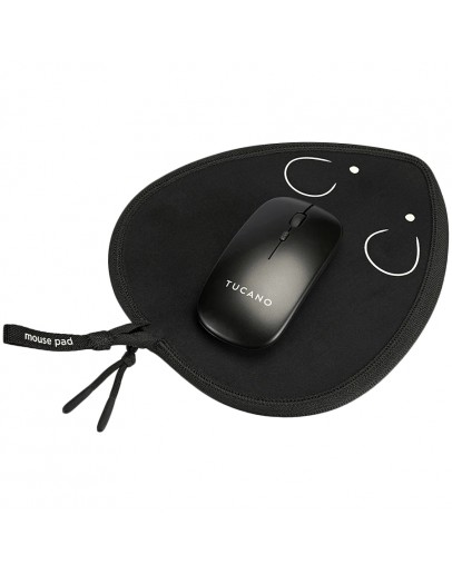 TOPO MOUSE PAD + WIRELESS MOUSE BLACK