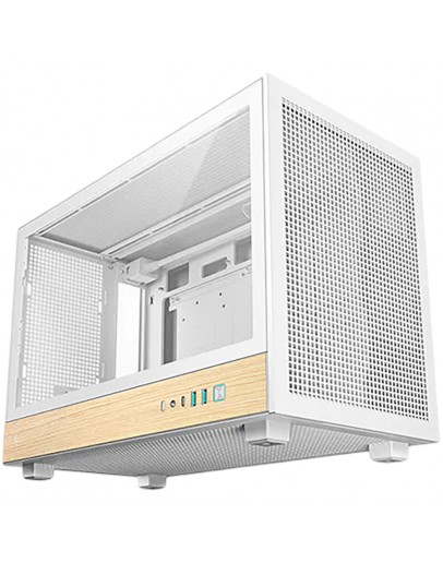 DeepCool CH260 WOOD WH, Mini Tower,