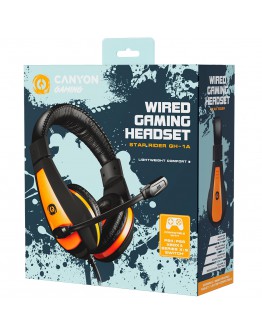 CANYON Star Raider GH-1A, Gaming headset 3.5mm