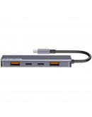 CANYON hub DS-18 5in1 USB-C Grey