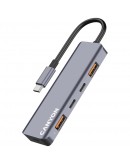 CANYON hub DS-18 5in1 USB-C Grey
