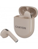 CANYON headset TWS-6 Beige