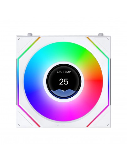 Lian Li вентилатор Fan 120mm - SL-INF LCD FLEX - White, Reverse
