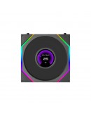 Lian Li вентилатор Fan 120mm - UNI FAN TL LCD FLEX - Black, Reverse