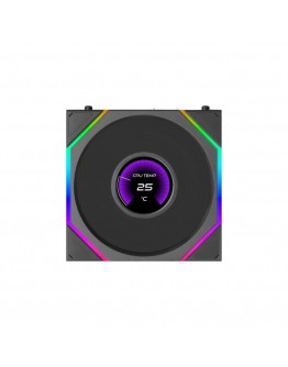 Lian Li вентилатор Fan 120mm - UNI FAN TL LCD FLEX - Black, Reverse