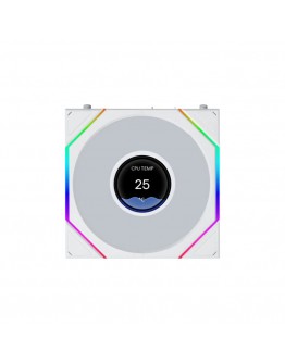 Lian Li вентилатор Fan 120mm - UNI FAN TL LCD FLEX - White, Reverse