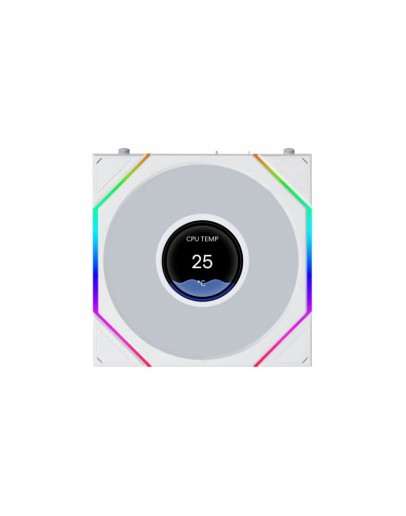 Lian Li вентилатор Fan 120mm - UNI FAN TL LCD FLEX - White, Reverse