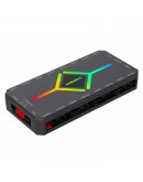 Gamemax разклонител за вентилатори Fan Hub - V4.0 PWM ARGB Hub + Controller Black