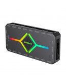 Gamemax разклонител за вентилатори Fan Hub - V4.0 PWM ARGB Hub + Controller Black