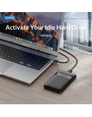 Orico кутия за диск Storage - Case - 2.5 inch USB-C - 2577C3-V1-BK