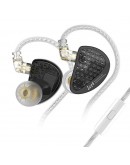 KZ професионални слушалки Hi-Fi In-Ear-Monitors - AS16 PRO - Mic, Black