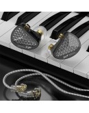 KZ професионални слушалки Hi-Fi In-Ear-Monitors - AS16 PRO - Mic, Black