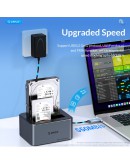 Orico докинг станция Storage - HDD/SSD Dock - 2 BAY Offline Clone 2.5/3.5 USB-C/USB-A - 6626C3-C-V1