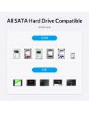 Orico докинг станция Storage - HDD/SSD Dock - 2 BAY 2.5/3.5 USB-C/USB-A - 6829C3-V1