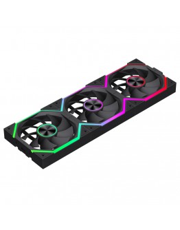 Gamemax Комплект вентилатори Fan Pack 3-in-1 3x120mm - FN12A-N2 WL - Daisy-Chain, A-RGB