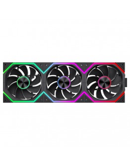 Gamemax Комплект вентилатори Fan Pack 3-in-1 3x120mm - FN12A-N2 WL-R - Reverse, Daisy-Chain, A-RGB