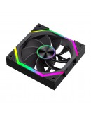 Gamemax Комплект вентилатори Fan Pack 3-in-1 3x120mm - FN12A-N2 WL-R - Reverse, Daisy-Chain, A-RGB