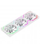 Gamemax Комплект вентилатори Fan Pack 3-in-1 3x120mm - FN12A-N2 WL-RW - Reverse, Daisy-Chain, A-RGB, White