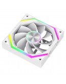 Gamemax Комплект вентилатори Fan Pack 3-in-1 3x120mm - FN12A-N2 WL-RW - Reverse, Daisy-Chain, A-RGB, White