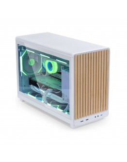 Lian Li кутия Case mATX - DAN Cases A3 Wood - White