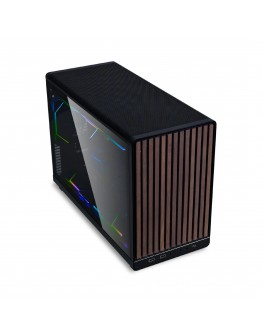 Lian Li кутия Case mATX - DAN Cases A3 Wood - Black