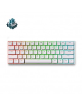 MCHOSE геймърска механична клавиатура Gaming Mechanical Keyboard Ace 60 Pro - 8K, TTC Uranus Magnetic Switch - Standard [Linear] (English US), White