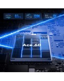 MCHOSE геймърска механична клавиатура Gaming Mechanical Keyboard Ace 60 Pro - 8K, TTC Uranus Magnetic Switch - Standard [Linear] (English US), White