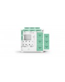 Arctic кутия Case E-ATX - Xtender VG (White) - PCIe Gen 4 riser included, 5 A-RGB Fans included
