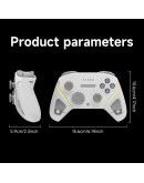Ajazz геймпад Gamepad GP100 NS - Wireless, Bluetooth, 1000Hz - White