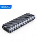 Orico външна кутия за диск Storage - Case - M.2 NVMe M-key 10 Gbps, Aluminium - AM2C3-G2-GY