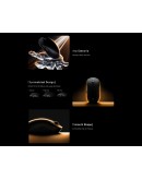 ATK професионална геймърска мишка Wireless Gaming Mouse A9 2.0 Tri-mode Nearlink - 1K, White
