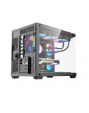 Darkflash кутия Case mATX - B275 PRO Black - 6 x 120 mm Infinity Mirror A-RGB
