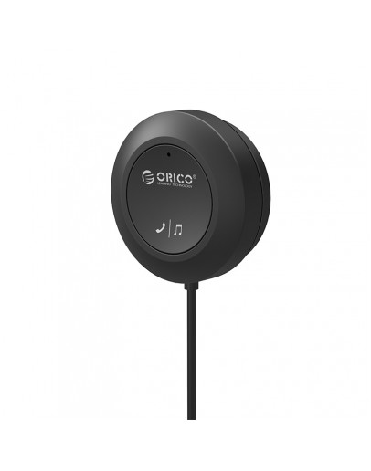 Orico блутут за кола за разговори и музика Car Bluetooth 4.1 audio receiver USB, 3.5mm jack - BCR02-BK