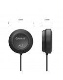 Orico блутут за кола за разговори и музика Car Bluetooth 4.1 audio receiver USB, 3.5mm jack - BCR02-BK