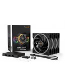 be quiet! комплект вентилатори Fan Pack 3-in-1 3 x 120mm - LIGHT WINGS 120mm PWM high-speed Triple-Pack