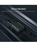 Orico блутут адаптер Bluetooth 5.0 USB adapter, black - BTA-508-BK