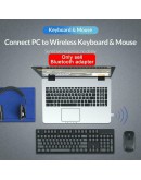 Orico блутут адаптер Bluetooth 5.0 USB adapter, black - BTA-508-BK