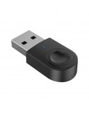 Orico блутут адаптер Bluetooth 5.0 USB adapter, black - BTA-608-BK