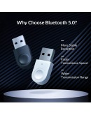 Orico блутут адаптер Bluetooth 5.0 USB adapter, black - BTA-608-BK