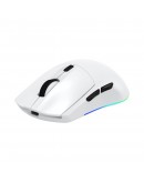 White Shark професионална геймърска мишка Wireless Gaming Mouse CADOR - 10000dpi, 1000Hz, Bluetooth, White